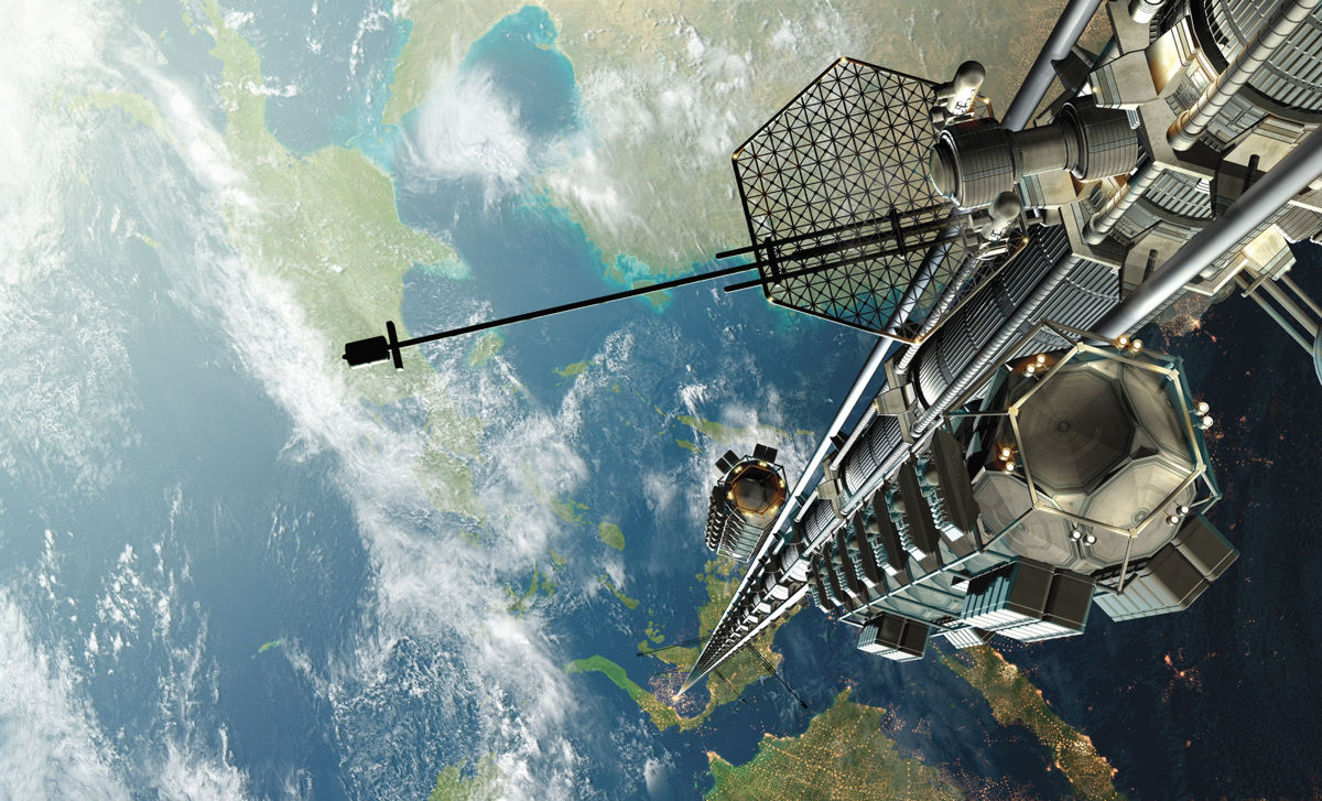 Космический лифт может перевозить астронавтов между околоземной орбитой и Луной